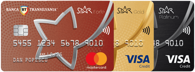 plata in rate cu card BT Star