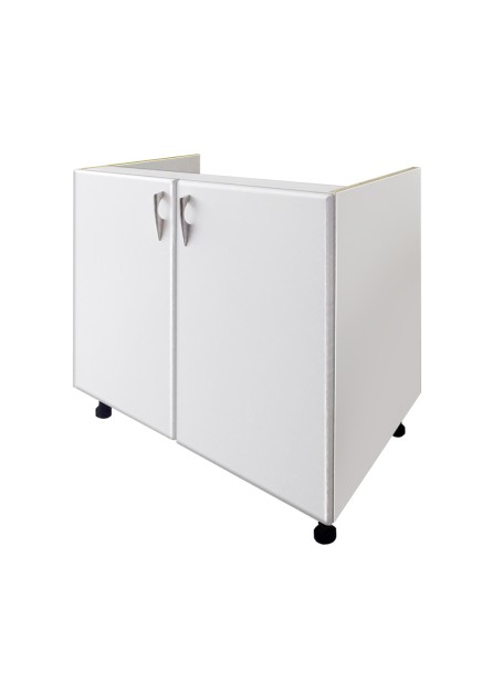 Padova -Masca Chiuveta ,  Alb/usi  MDF vopsit Alb, 80x52x 82 cm