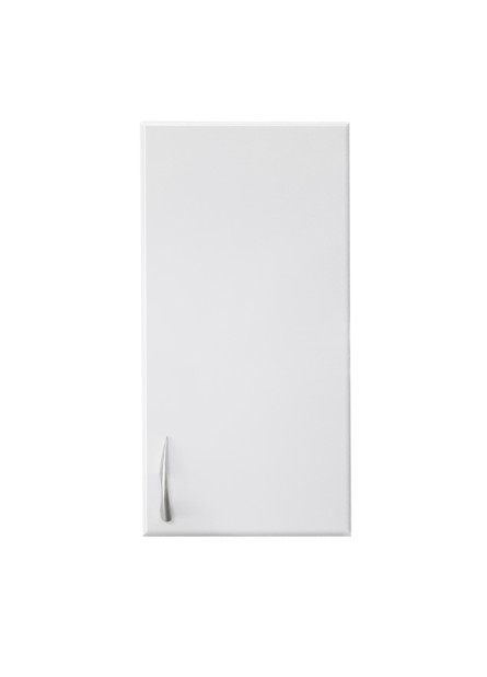 Padova -Corp superior 1 usa ,  Alb/usi  MDF vopsit Alb  , 40 x 32 x 72 cm