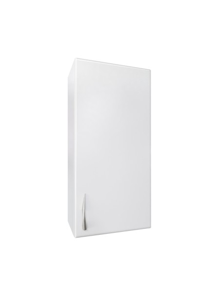 Padova -Corp superior 1 usa ,  Alb/usi  MDF vopsit Alb  , 40 x 32 x 72 cm