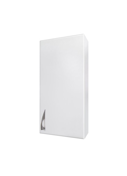 Padova -Corp superior 1 usa ,  Alb/usi  MDF vopsit Alb  , 40 x 32 x 72 cm