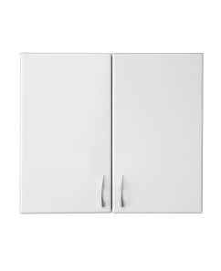 Padova -Corp superior 2 usi ,  Alb/usi  MDF vopsit Alb  , 80 x32x 72 cm