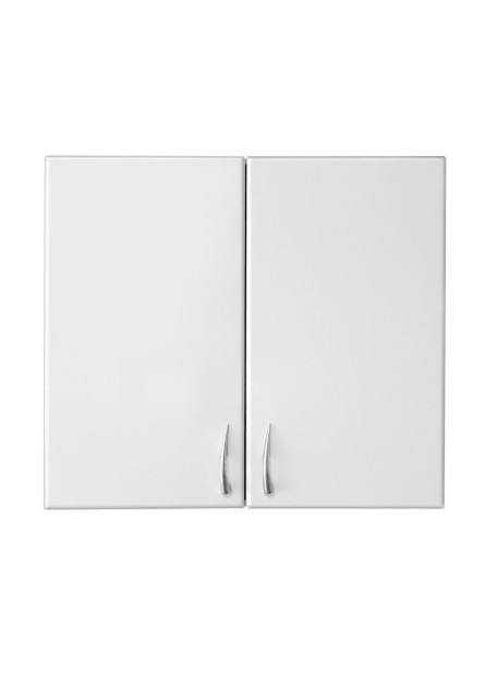 Padova -Corp superior 2 usi ,  Alb/usi  MDF vopsit Alb  , 80 x32x 72 cm