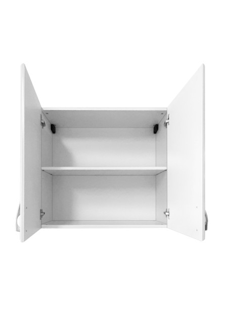 Padova -Corp superior 2 usi ,  Alb/usi  MDF vopsit Alb  , 80 x32x 72 cm