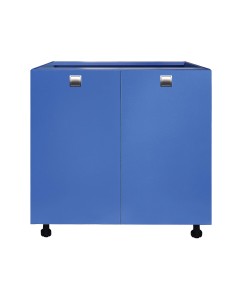 Bari -Corp inferior 80 cm ,Albastru deschis/Albastru inchis, 80x52x82cm