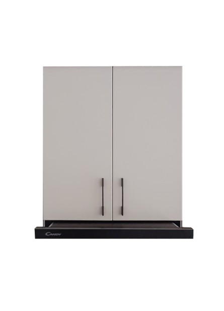 Bergamo - Corp suspendat pentru hota, Alb  / Casmire , 60 x 32 x 68 cm