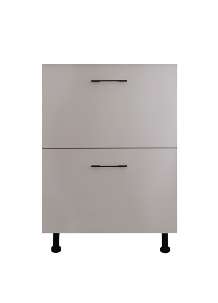 Bergamo,  Corp inferior 2 usi , Alb  / casmire , 80 x 53 x 86 cm