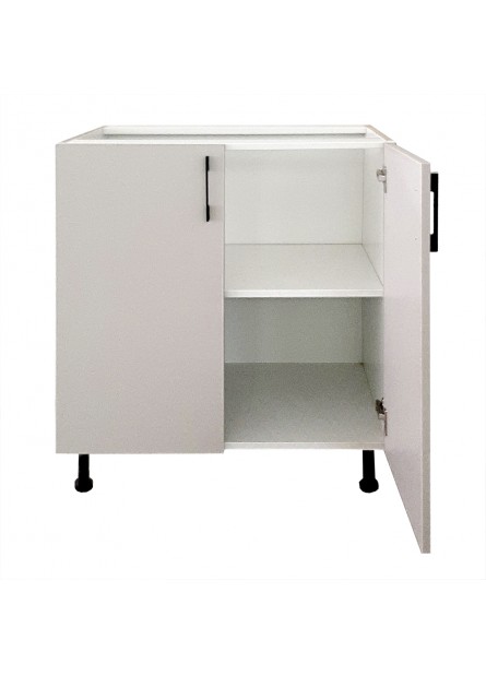 Bergamo,  Corp inferior 2 usi , Alb  / casmire , 80 x 53 x 86 cm