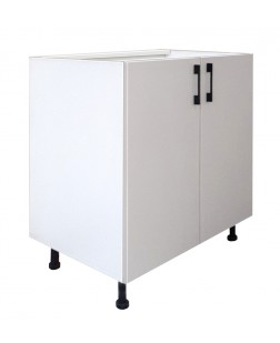 Bergamo,  Corp inferior 2 usi , Alb  / casmire , 80 x 53 x 86 cm