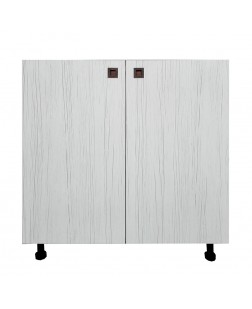 Florenta - Corp inferior 80 cm, Whitewood/  Alb striat, 80 x 52 x 82 cm