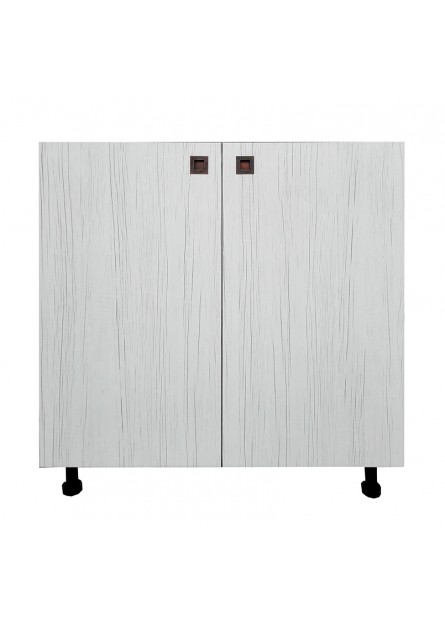 Florenta - Corp inferior 80 cm, Whitewood/  Alb striat, 80 x 52 x 82 cm