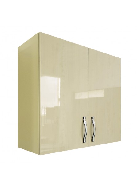 Napoli  MAPLE , Corp superior 2 usi , pal vanilie/ MDF Maple, 80 x 32 x 72 cm