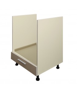 Napoli capucino - Corp   pentru incastrat cuptorul, Vanilie / MDF Capucino , 60 x 57 x 82 cm