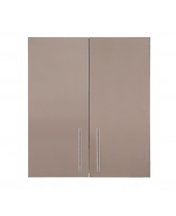 Napoli capucino - Corp suspendat pentru hota, vanilie / MDF capucino , 60 x 32 x 68 cm