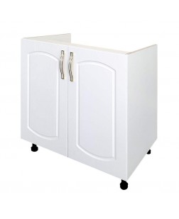 Masca chiuveta  bucatarie Parma, pal alb / MDF alb whitewood, 80 x 52 x 82 cm