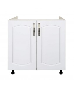 Masca chiuveta  bucatarie Parma, pal alb / MDF alb whitewood, 80 x 52 x 82 cm