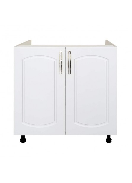 Masca chiuveta  bucatarie Parma, pal alb / MDF alb whitewood, 80 x 52 x 82 cm