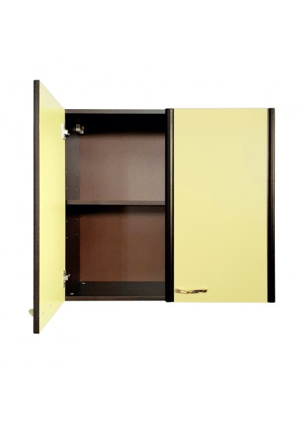 Sorento, Corp superior 2 usi, wenge  / galben, 80  x 32 x 72cm