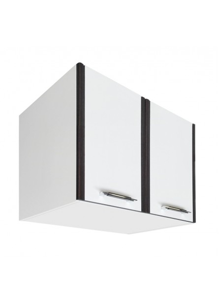 Torino -Corp superior 2 usi,  Nymphae/Alb striat, 80  x 32 x 72cm