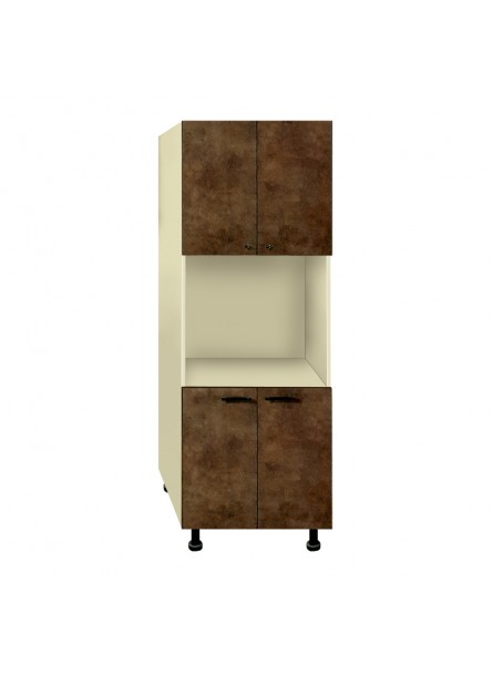 Bucatarie Venetia - soldat cuptor ,Galben/ usi MDF Cuzco, 600 x 580 x 2200 cm