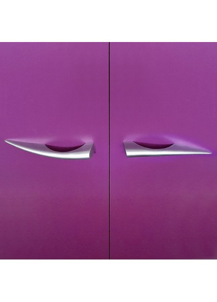 Dulap Almeria  in 4 usi , pal  Violet/ Etna, 2008 x 2160 x 600 mm