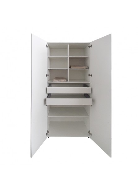 Dresing Oviedo set 2 usi,  pal Alb, 2150x 500 x 18mm