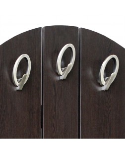 Cuier de perete Rolle, pal Wenge , 600 x 32 x 1200 mm