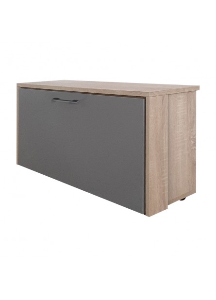 Pantrofar Rubio , pal sonoma/ gri , 970 x 340 x 480 mm