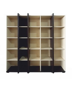 Biblioteca Cordoba , Montreal/ Wenge, 2165 x 300 x 2075mm