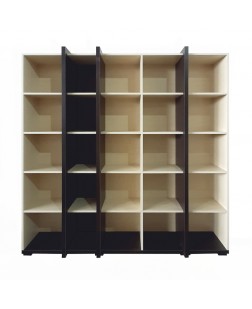 Biblioteca Cordoba , Montreal/ Wenge, 2165 x 300 x 2075mm