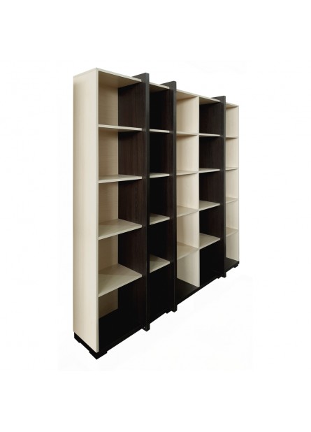 Biblioteca Cordoba , Montreal/ Wenge, 2165 x 300 x 2075mm Biblioteca Cordoba , Montreal/ Wenge, 2165 x 300 x 2075mm