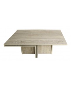 Masuta cafea Barcelona , Sonoma/ Bronz, 1100x550x390mm