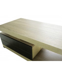 Masuta cafea Soria, Sonoma / Wenge, 1150x500x378mm