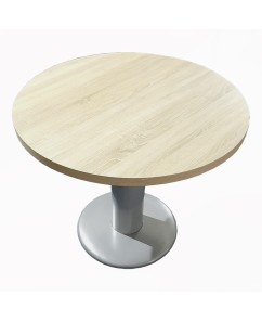 Masa Toro rotunda, Sonoma / gri, 900x900x730mm